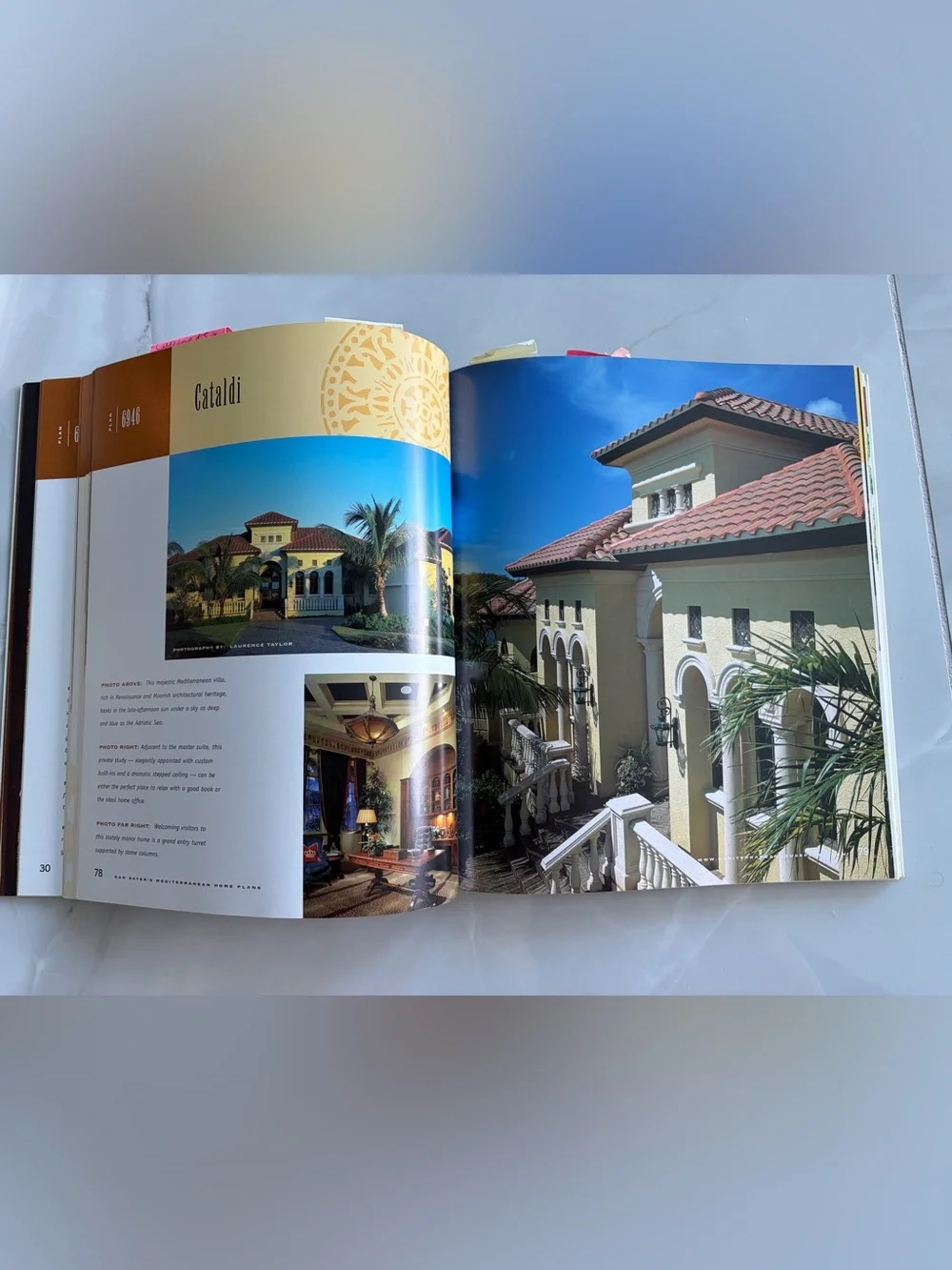 Mediterranean Home Plans paperback Book